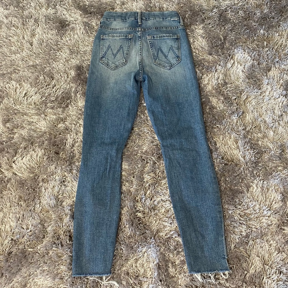 MOTHER The Looker Ankle Step Fray Skinny Jeans - Picture 11 of 12